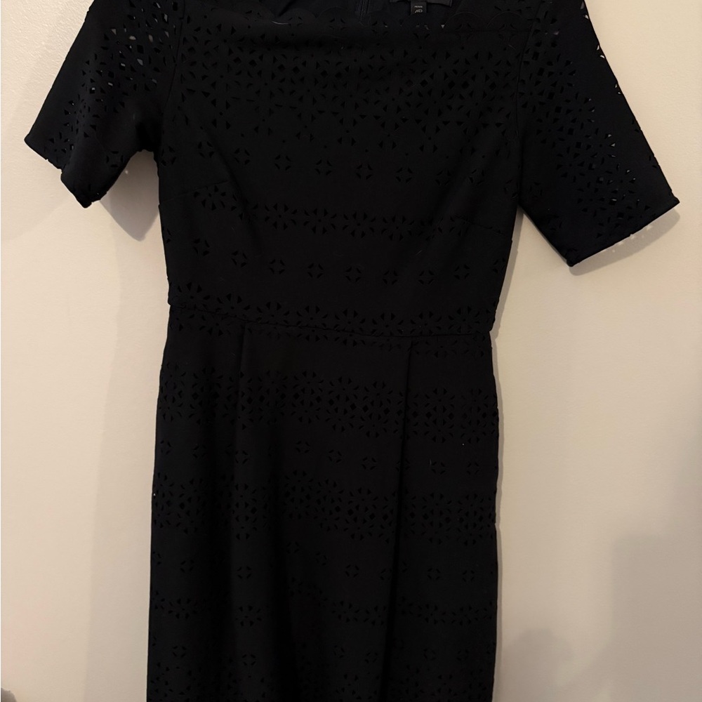 Banana Republic Black Midi Dress